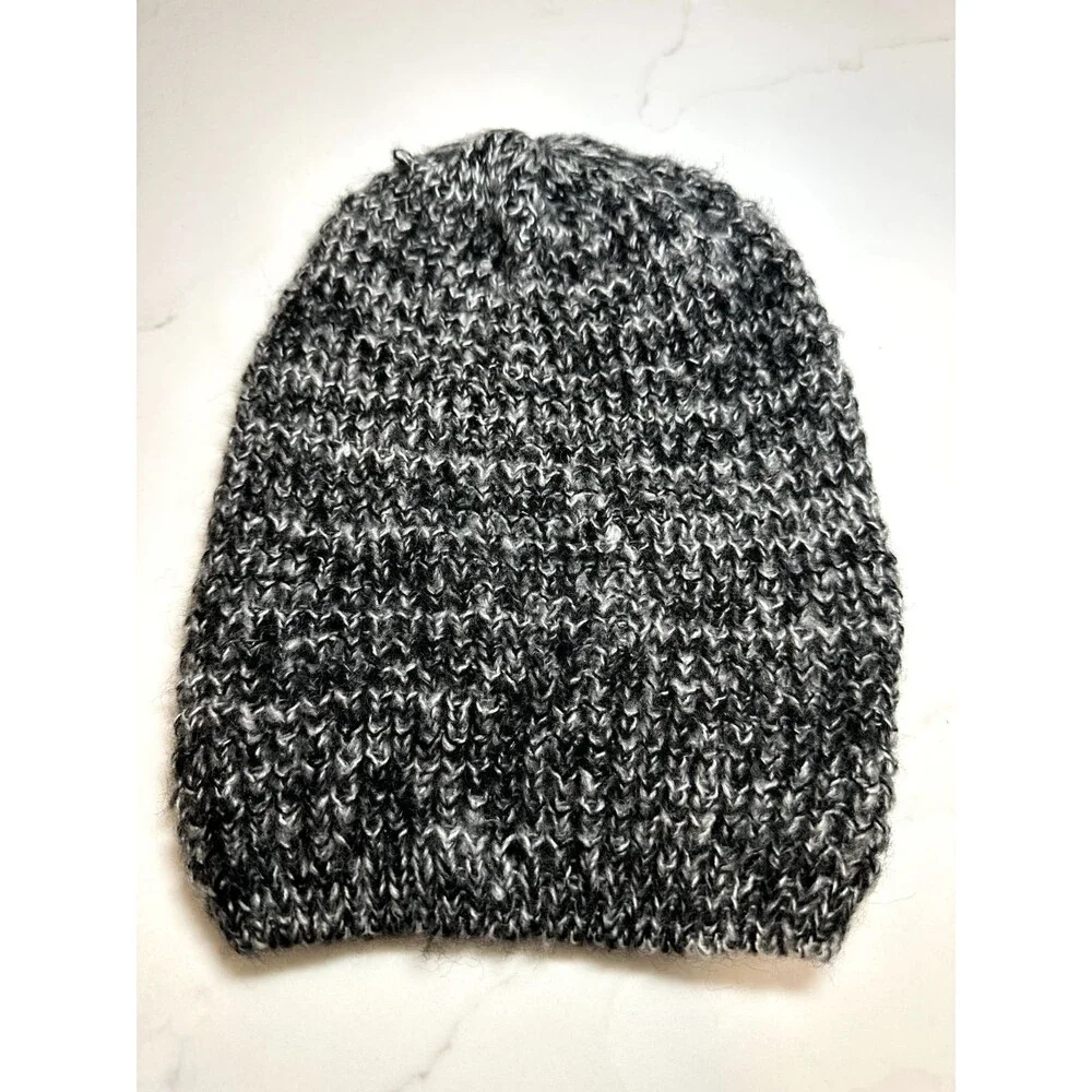 Garage Black and Gray Knit Beanie Duo